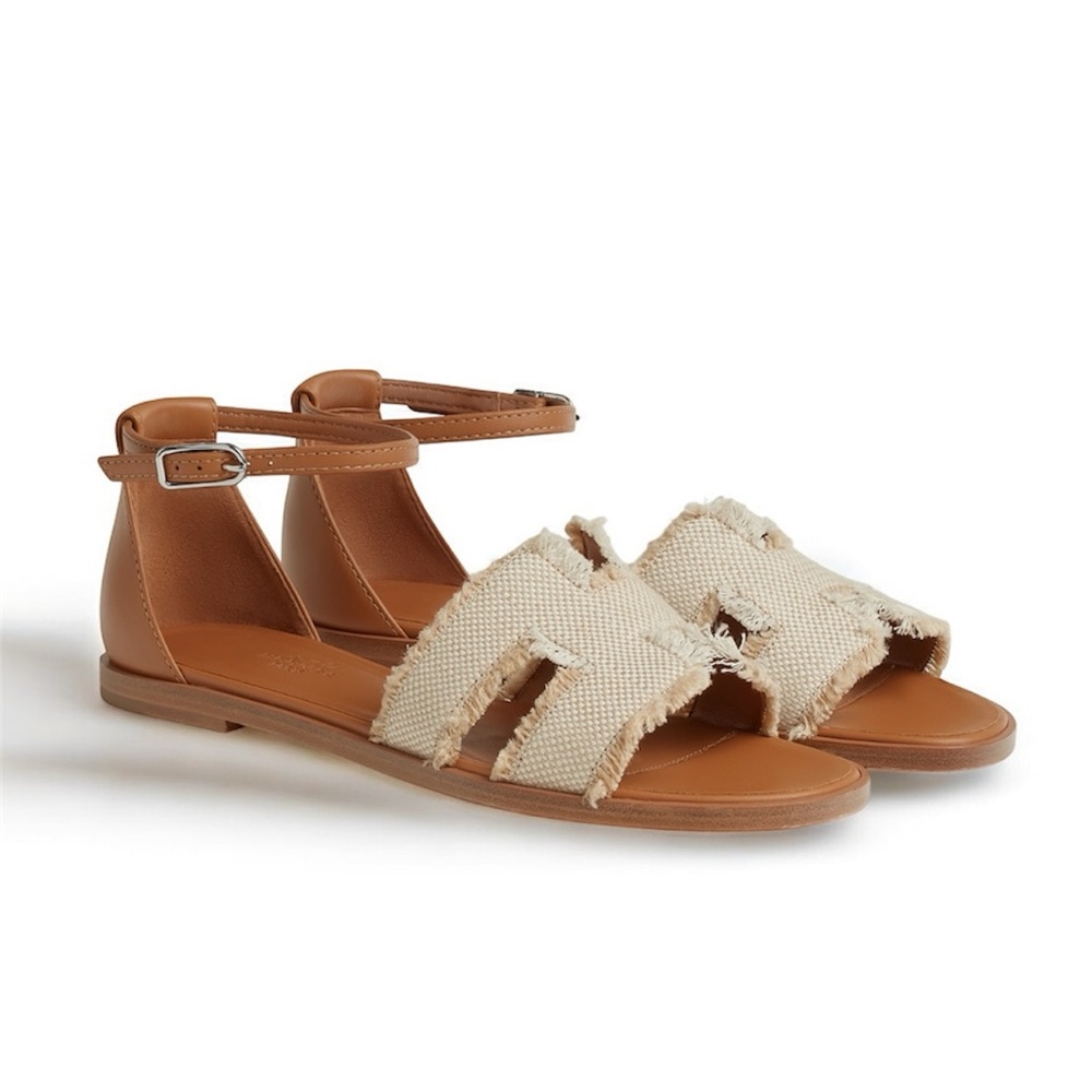 💞Authentic💞Hermes Santorini Sandals - Brand New
